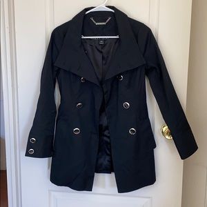 White House Black market dress rain jacket